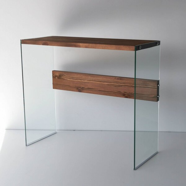 Hanah Home Konferenčný stolík Niagara 91 cm orech
