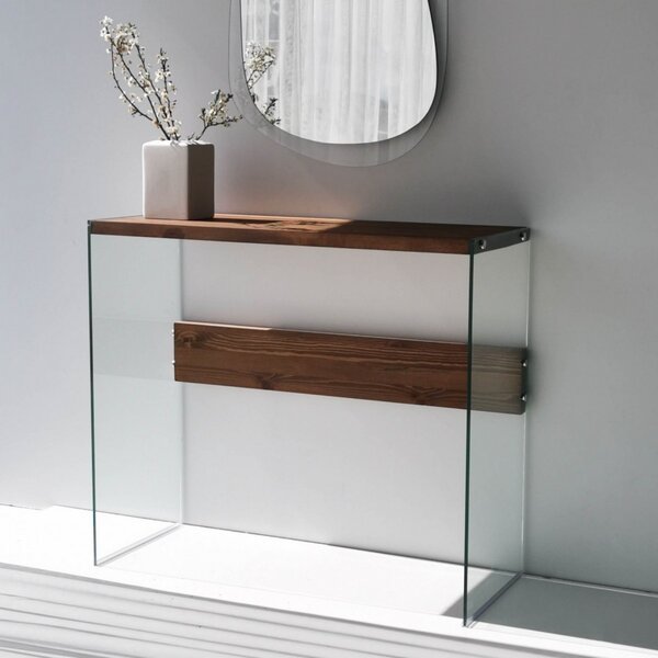 Hanah Home Konferenčný stolík Niagara 91 cm orech
