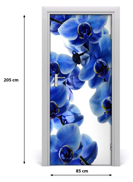 Fototapeta na dvere kvet orchidey 85x205 cm