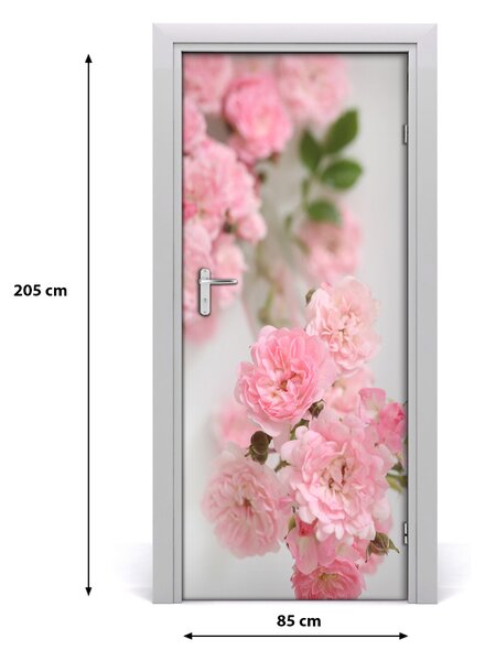 Fototapeta na dvere divoká ruža 85x205 cm