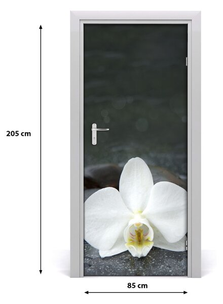 Fototapeta na dvere orchidea 85x205 cm