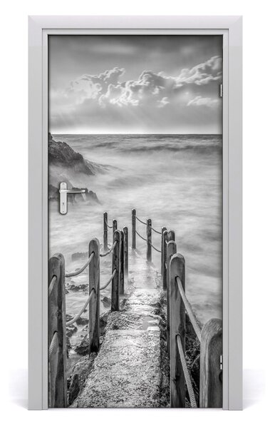Fototapeta na dvere samolepiace Chodník nad morom 95x205 cm