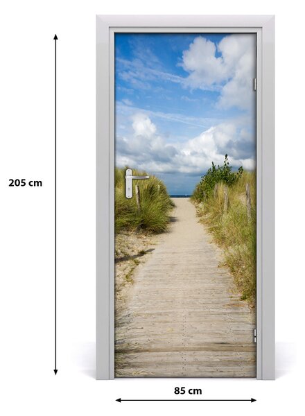 Fototapeta na dvere samolepiace Chodník na pláž 85x205 cm