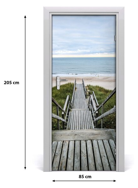 Fototapeta na dvere samolepiace Chodník na pláž 85x205 cm