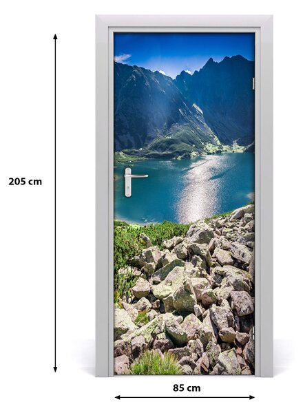 Fototapeta na dvere samolepiace Čierna stav Tatry 85x205 cm