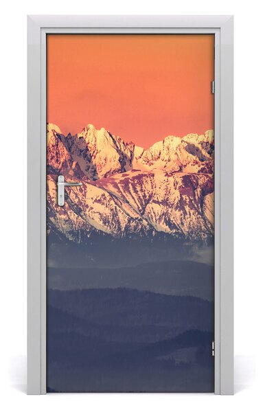 Fototapeta na dvere samolepiace Panorama Tatry 95x205 cm