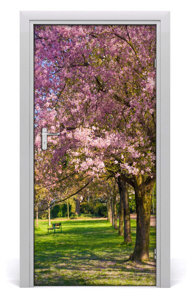 Fototapeta na dvere višne 95x205 cm