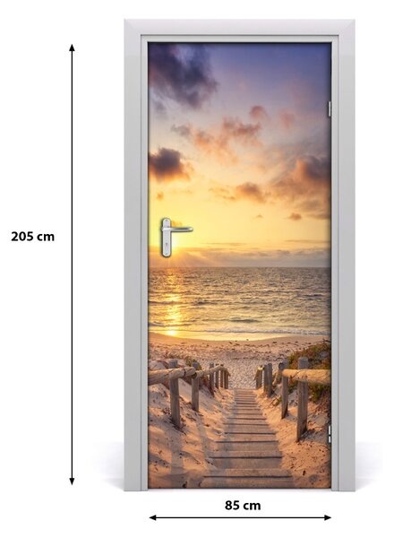 Fototapeta na dvere Chodník na pláž 85x205 cm