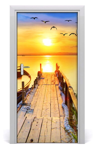 Fototapeta na dvere jazero 95x205 cm