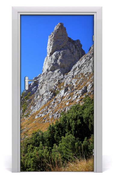 Fototapeta na dvere malý Giewont Tatry 95x205 cm
