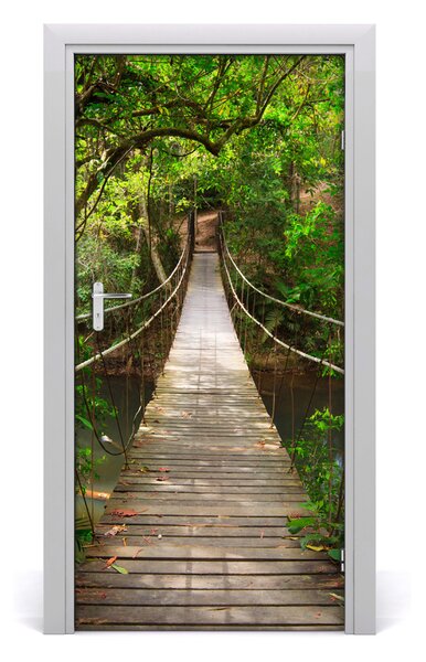 Fototapeta na dvere visiaci most 95x205 cm