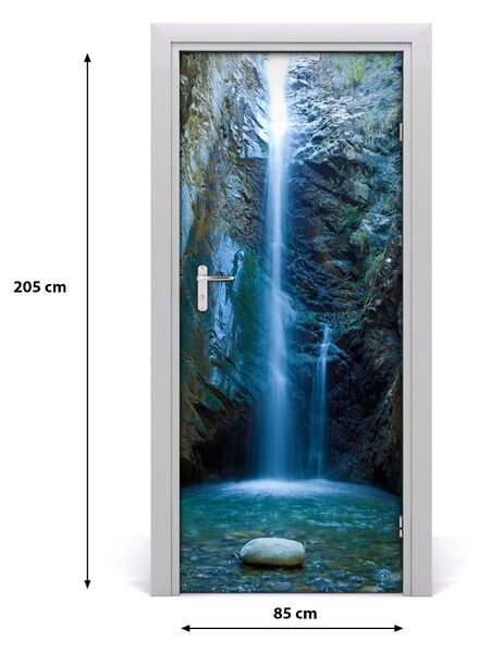 Fototapeta na dvere vodopád 85x205 cm
