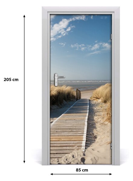 Fototapeta na dvere Chodník na pláž 85x205 cm