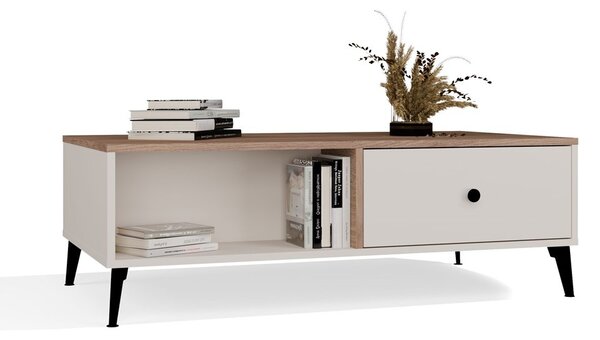 TP Living Konferenčný stolík Point 110 cm dub Castello/kašmírový