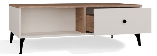 TP Living Konferenčný stolík Point 110 cm dub Castello/kašmírový