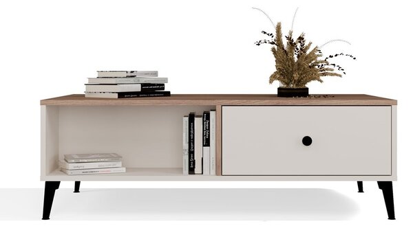 TP Living Konferenčný stolík Point 110 cm dub Castello/kašmírový