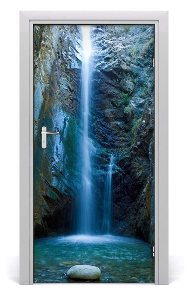 Fototapeta na dvere vodopád 95x205 cm
