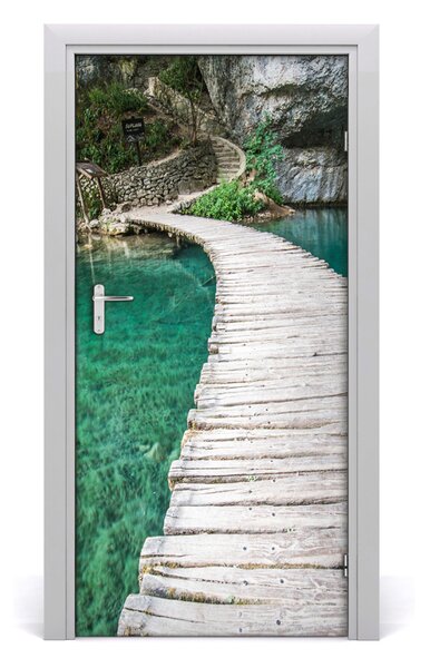 Fototapeta na dvere Plitvické jazero 95x205 cm
