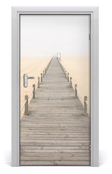 Fototapeta na dvere stezska na pláži 95x205 cm