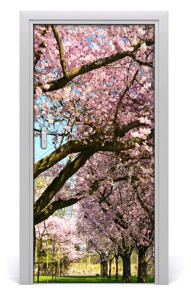 Fototapeta na dvere višne 95x205 cm
