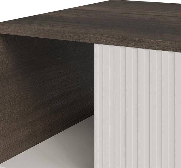 HALMAR Konferenčný stolík Random 92 cm kašmír/orech