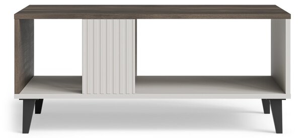 HALMAR Konferenčný stolík Random 92 cm kašmír/orech