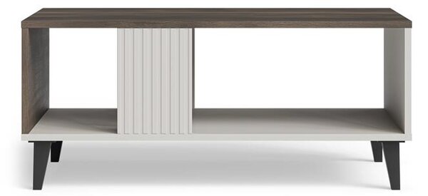 HALMAR Konferenčný stolík Random 92 cm kašmír/orech