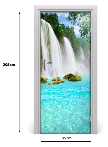 Fototapeta na dvere vodopád 85x205 cm