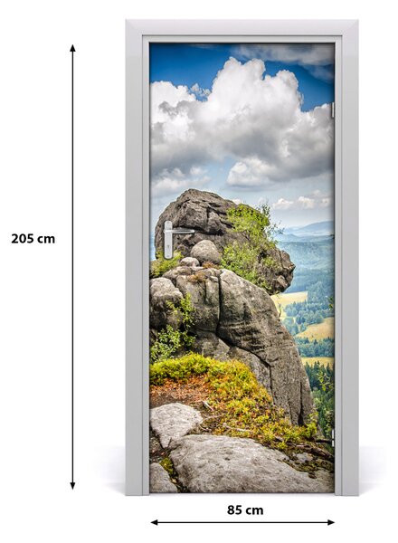 Fototapeta na dvere Szczeliniec Wielki 85x205 cm