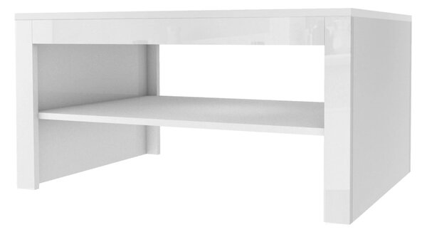 Szynaka Konferenčný stolík Selene 41 90 cm biely lesk