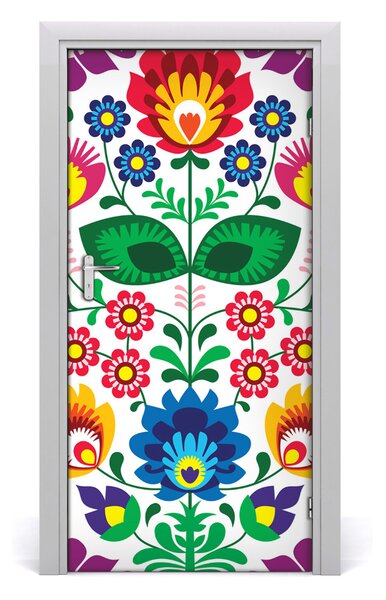 Samolepiace fototapety na dvere etnický vzor 95x205 cm