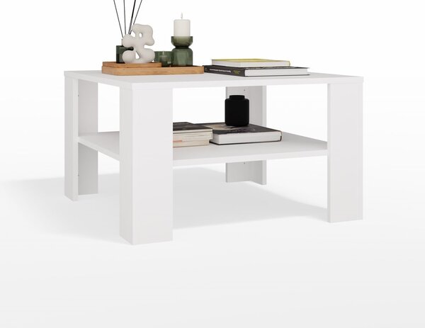 TP Living Konferenčný stolík Square 68 cm biely