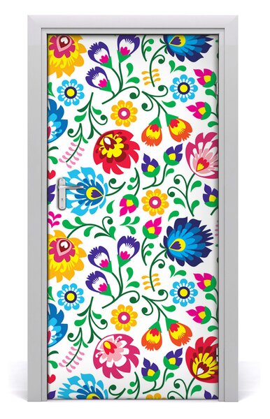 Samolepiace fototapety na dvere etnický vzor 95x205 cm