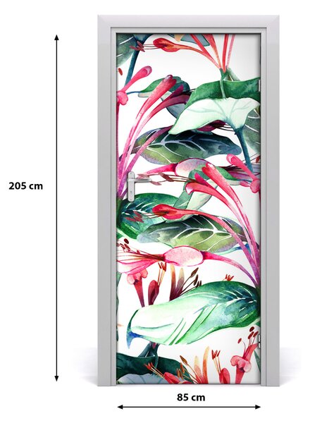 Samolepiace fototapety na dvere Lonicera 85x205 cm