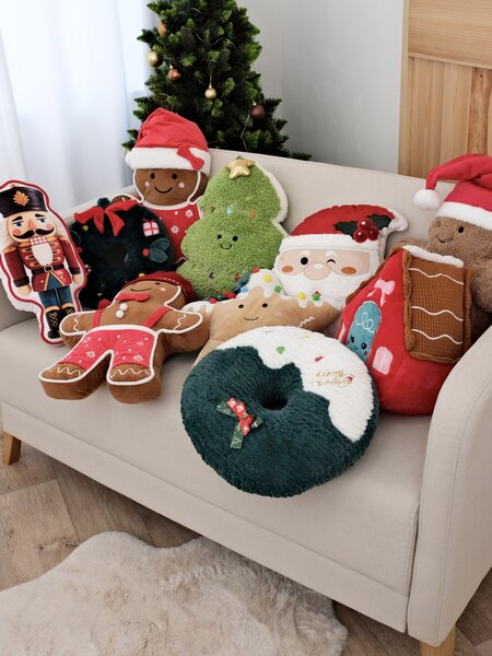 Vianočný vankúš - Santa