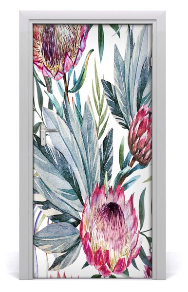 Samolepiace fototapety na dvere Protea 95x205 cm