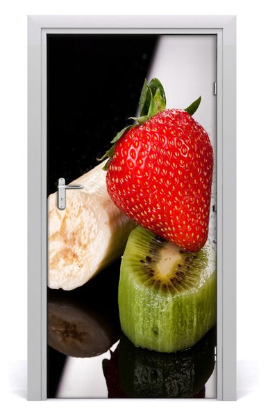 Samolepiace fototapety na dvere ovocie 95x205 cm