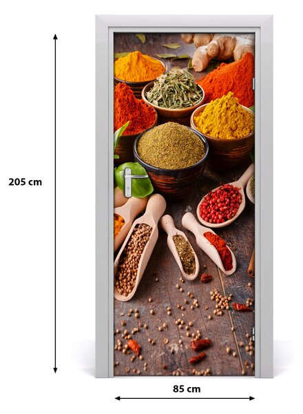 Fototapeta na dvere samolepiace korenie 85x205 cm