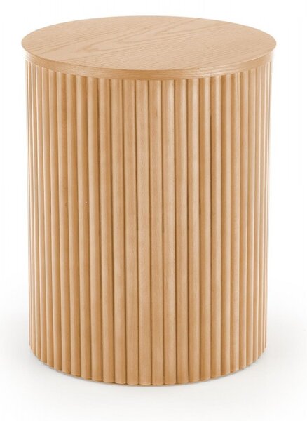 HALMAR Odkladací stolík WOODY 40 cm dub evoke