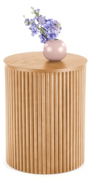 HALMAR Odkladací stolík WOODY 40 cm dub evoke