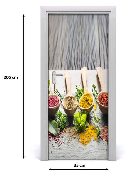 Fototapeta na dvere samolepiace korenie 85x205 cm