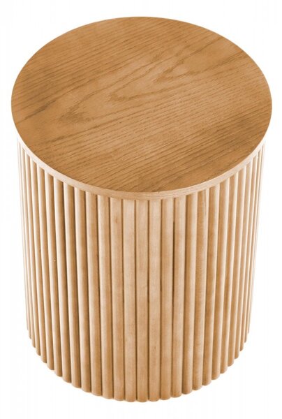 HALMAR Odkladací stolík WOODY 40 cm dub evoke