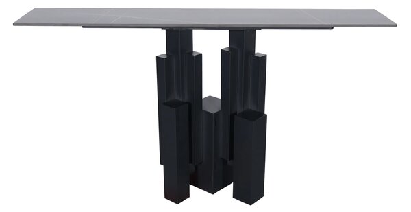 LivinHill Konzolový stol Modig 150 cm čierny