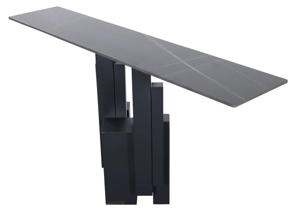 LivinHill Konzolový stol Modig 150 cm čierny