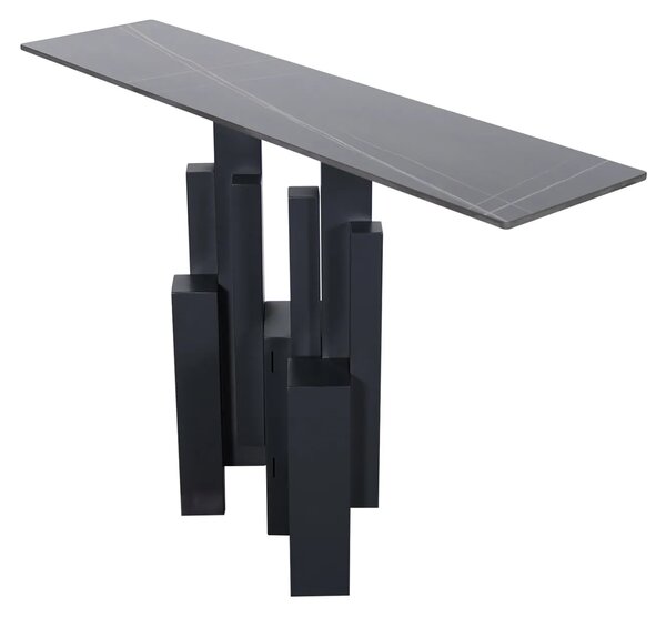 LivinHill Konzolový stôl Modig 120 cm čierny