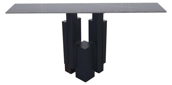 LivinHill Konzolový stol Modig 150 cm čierny