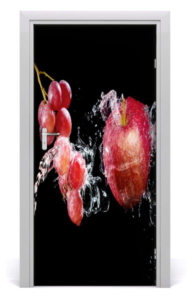 Fototapeta na dvere do domu samolepiace ovocie 95x205 cm