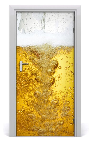 Fototapeta na dvere do domu samolepiace pivo 95x205 cm