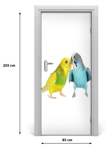 Samolepiace fototapety na dvere andulka 85x205 cm
