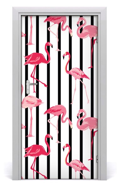 Samolepiace fototapety na dvere Fleminga a pásky 95x205 cm